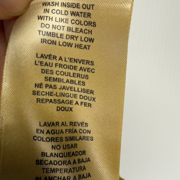 GOOD AMERICANS Good High-Rise Stretch Cigarette-Leg Slim Bronze Jeans Size 15 - Picture 8 of 10